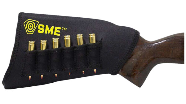 SME SMERSRSL Stock Riser  with Shell Loop Black Neoprene — view 1