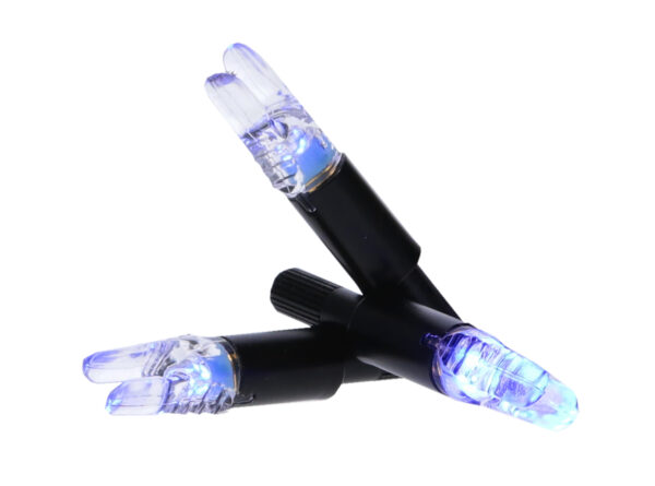 NAP NAPILLNBL6PK Thunderglo Illuminated Nock Blue 6 Pack — view 1