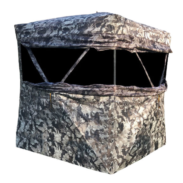 Muddy MUDINFBLND2 Ground Blind Infinity 2-Person Veil Camo 600D Polyester — view 1