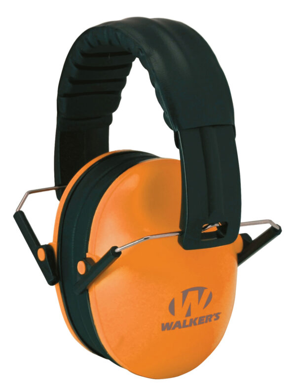Walker's GWPFKDMOR Baby & Kids Passive Muff 23 dB Over the Head Orange Polymer — view 1