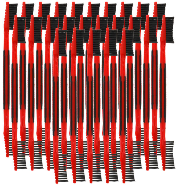 Birchwood Casey NYLBRSH2 Cleaning Brush  Plastic Nylon Bristles Double Ended Tip 25 Pack — view 1