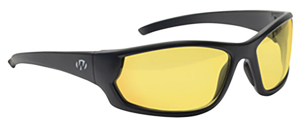 Walker's GWPIKNFF1AMB Ballistic Eyewear IKON Carbine Adult Amber Lens Matte Black Frame — view 1