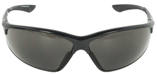 Walker's GWPIKNOF1SMK Ballistic Eyewear IKON Tanker Adult Smoke Gray Lens Matte Black Frame — view 1