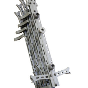 Hawk HWKACS4PK Helium Climbing Sticks Gray Aluminum 10" W x 20" L 4 Pack