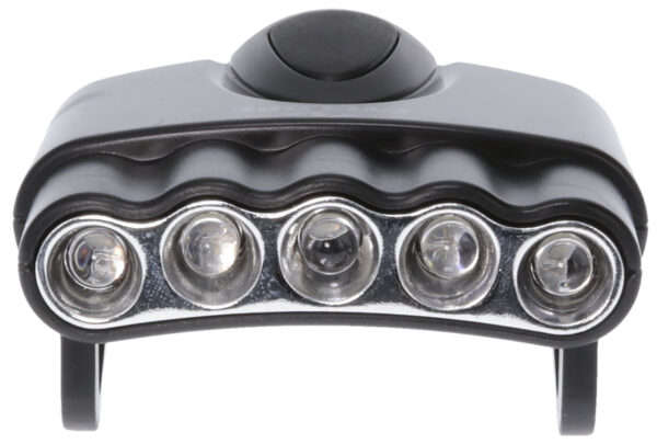 Cyclops CYC-HCPACK-W Orion 5-LED Hat Clip Light Black 27 Lumens White LED — view 1