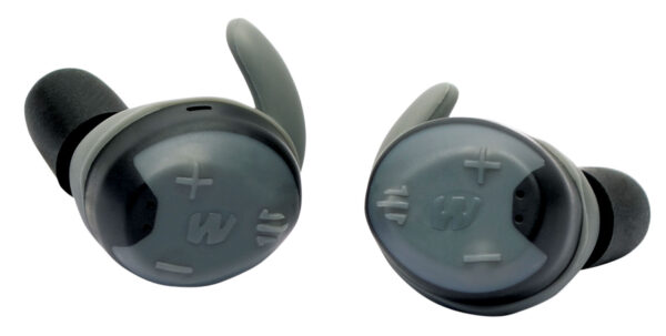 Walker's GWPSLCRRC2 Silencer 2.0 R600 26 dB In The Ear Gray Polymer — view 1