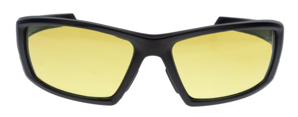 Walker's GWPIKNFF4AMB Ballistic Eyewear IKON Vector Adult Amber Lens Matte Black Frame — view 1
