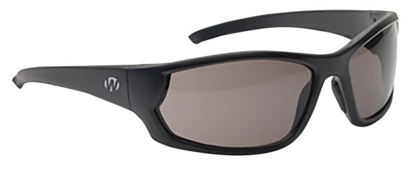 Walker's GWPIKNFF4SMK Ballistic Eyewear IKON Vector Adult Smoke Gray Lens Matte Black Frame — view 1