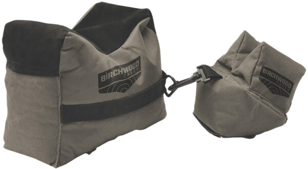 Birchwood Casey GRF Filled Shooting Rest Rifle/Shotgun Prefilled Black/Tan Polyester/Suede — view 1