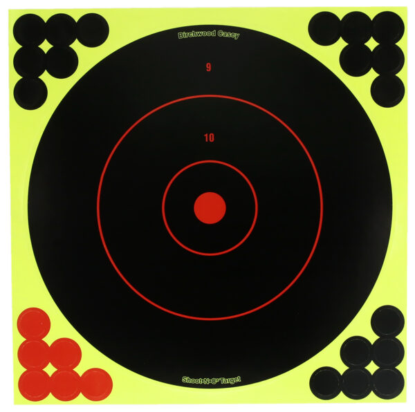 Birchwood Casey TDSNC1212PK Target Dispenser  Adhesive Paper 12" Bullseye, Includes Pasters 12 PK — view 1