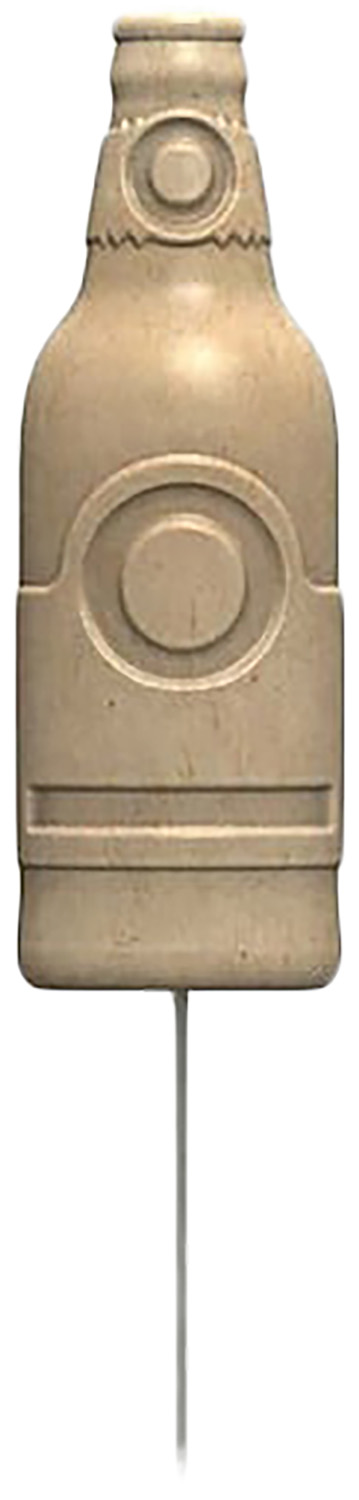 Birchwood Casey 3DSTBTL 3D Stake Target  Beige Bottle 6 Pack — view 1