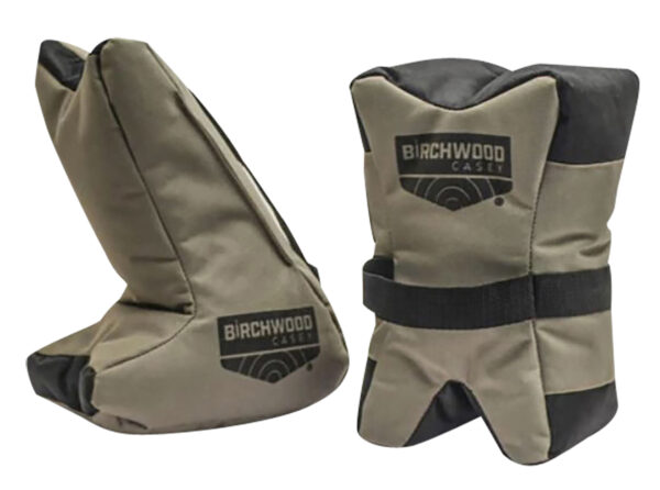 Birchwood Casey SRBCMBO Tactical Tac-Match Shooting Rest Prefilled Tan Nylon, 2-Pieces Designed For Tactical Rifles — view 1