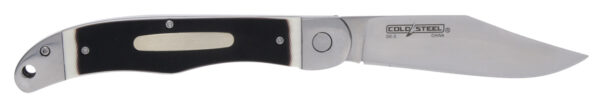 Cold Steel CS20NPM1Z Ranch Boss II 4" Folding Clip Point Plain Satin Polished/5.25" Faux Sawed Bone Handle — view 1
