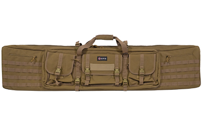 GPS DOUBLE RIFLE CASE 55" FDE — view 1