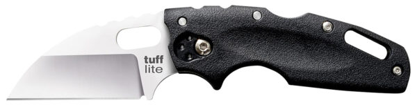 Cold Steel CS20LTZ Tuff Lite  2.50" Folding Sheepsfoot Plain AUS-8A SS Blade, 3.50" Black Textured Griv-Ex Handle — view 1
