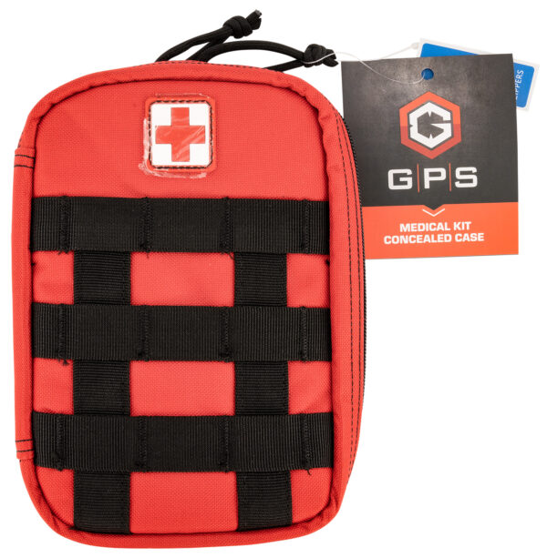 GPS Bags MEDCKITRD Medical Concealed  Red Holds 1 Handgun — view 1