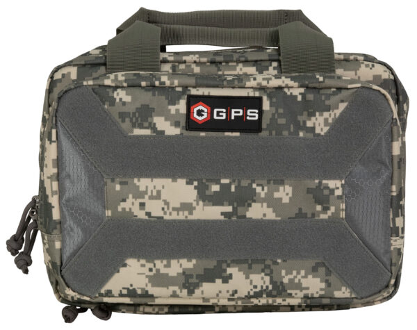 GPS Bags PC15ACU Pistol Case  Gray Digital 600D Polyester Holds 1 Handgun — view 1