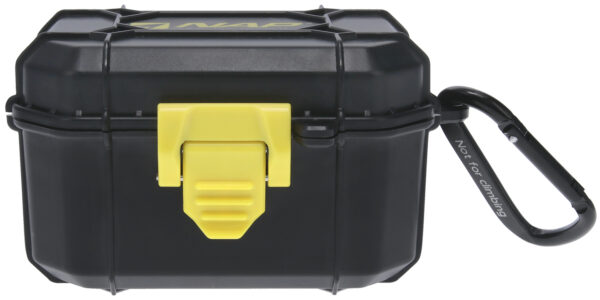 NAP NAPBHDCASE Broadhead Case Black/Yellow ABS/Aluminum — view 1
