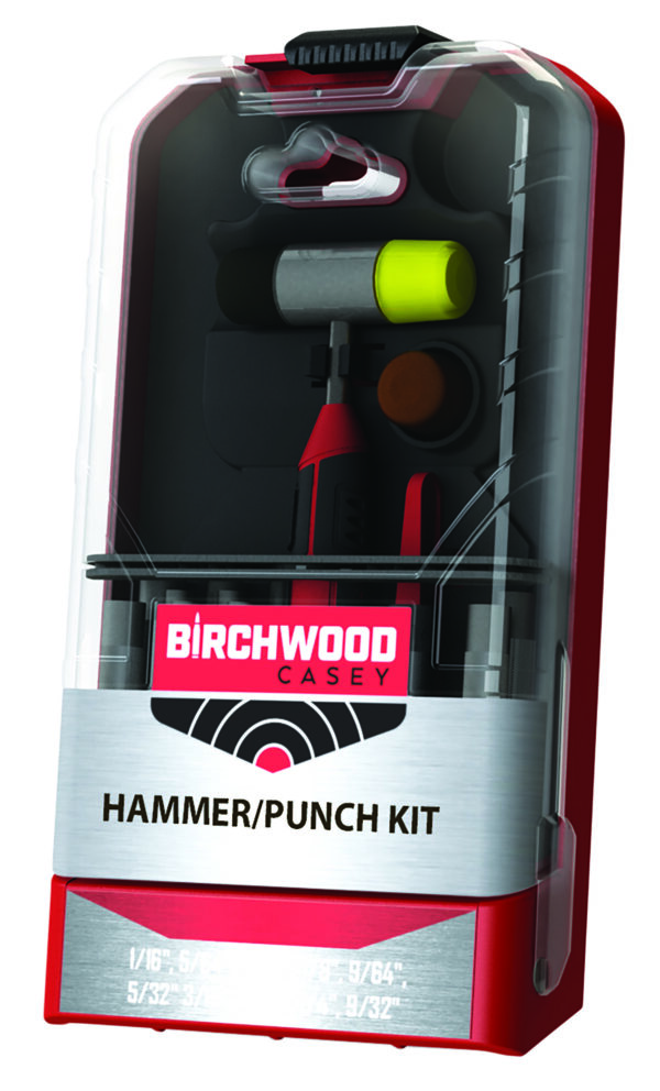 Birchwood Casey ARPNCHHMKIT Hammer & Punch Kit  Black/Red AR Platform Firearm 19 Pieces — view 1