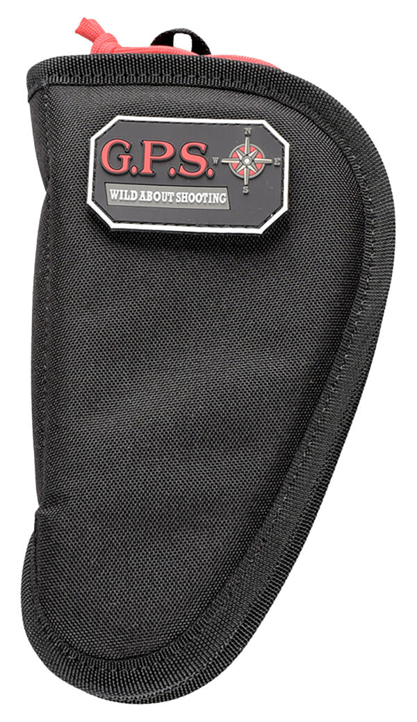 GPS Bags 1004CPCB Discreet Case  w/ Black Finish w/ Lockable Zipper for 4" or Less Barrel Handgun — view 1