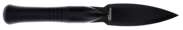 Cold Steel CSTHFS01NZ Spirit Spear Head 4.25" Fixed Spear Point Black 420 Stainless Steel Blade, 4" Black Handle — view 1