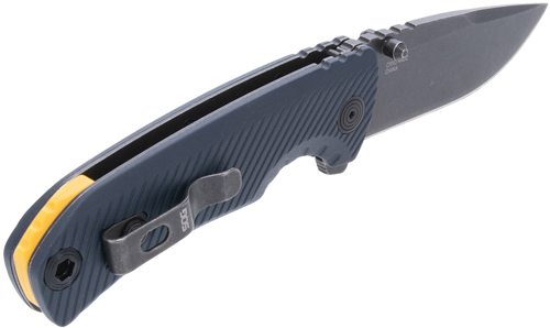SOG KNIFE TELLUS ATK 3.24" - BLADE SPRG ASST SQUID INK/YLW — view 1