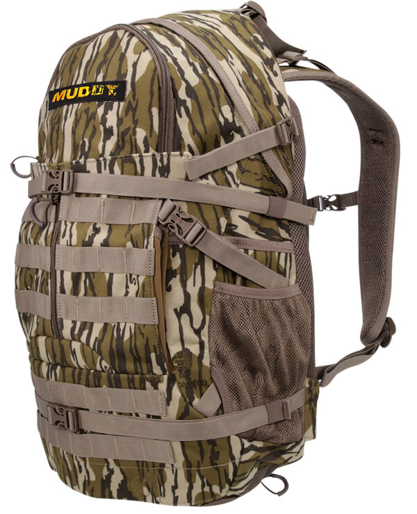 Muddy MUD-BPK-1300MO Pro 1300 Hunting Pack Mossy Oak Bottomland Polyester Zipper/Buckles Closure — view 1