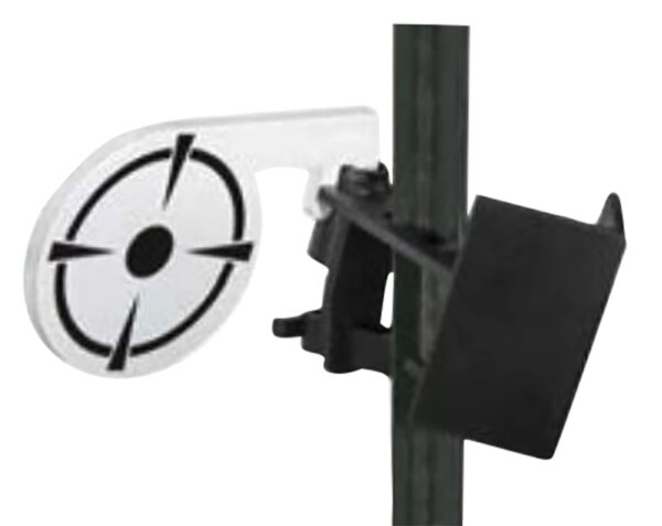 Birchwood Casey TP38DT T-Post Dueling Target Steel Black/White Bullseye — view 1