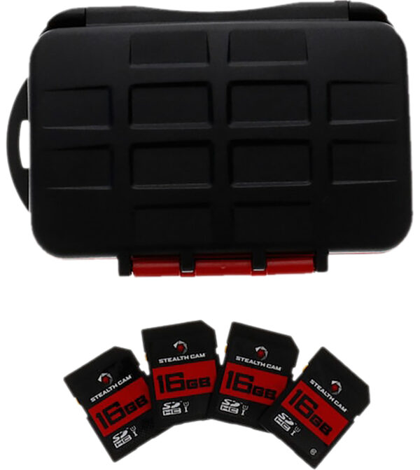 Stealth Cam STCMCSC16GB4PK Memory Card Storage Case — view 1