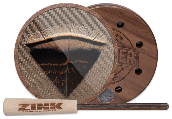 Avian X ZNKTRSGC Thunder Ridge Striker Glass Call Walnut Attracts Turkey — view 1