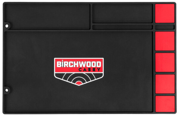 Birchwood Casey 30250 Pistol Cleaning Mat Black/Red Rubber 17" x 11" — view 1
