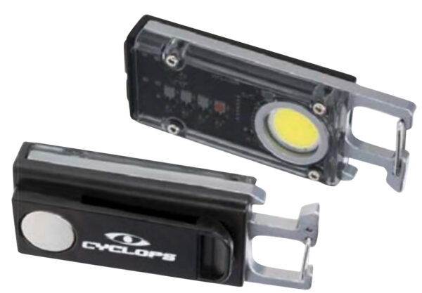 Cyclops CYC-FLSHCLIP Flash Clip  Black 300 Lumens Red/Green/Purple/Blue — view 1