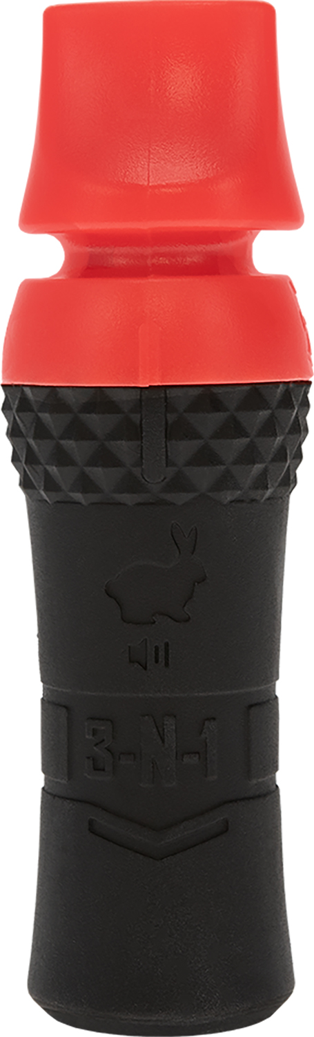 Hunters Specialties HSJS3N1PRCALL 3-In-1 Predator Call Black/Red — view 1