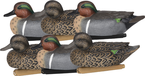 ZINK FLOATER DECOYS GREEN WING - TEAL 6 PACK — view 1
