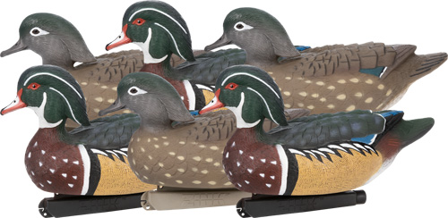 ZINK FLOATER DECOYS WOOD DUCK - 6 PACK — view 1