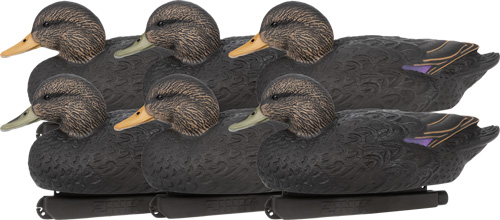 ZINK FLOATER DECOYS BLACK DUCK - 6 PACK — view 1