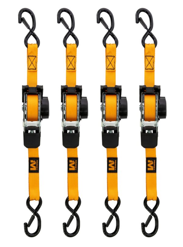 MUDDY MUD-RRS10-4PK   1"X10" RATCHET STRAPS ORG — view 1