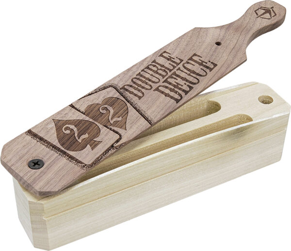 Hunters Specialties HSDTBC Double Deuce Box Call Attracts Turkey Species Walnut — view 1