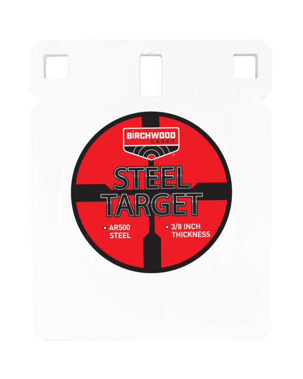 Birchwood Casey BC-SQR6-38 Centerfire Target 3/8" AR500 Steel 6" Square Gong — view 1