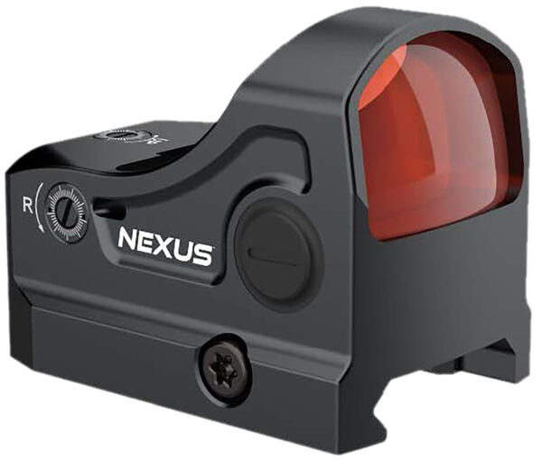 TruGlo TGTG8322B Nexus Red Dot  Matte Black 1x 22mm 3 MOA Red Dot Reticle — view 1