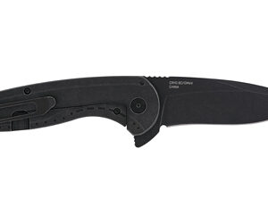 SOG AEGIS FLK 3.25" DROP PT BLK — view 2
