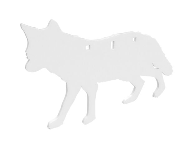 Birchwood Casey BC-47711 Centerfire Silhouette Coyote 3/8" AR500 Steel Target — view 1