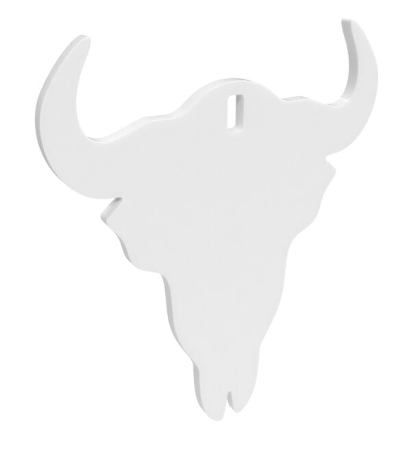 Birchwood Casey BC-47719 Centerfire Silhouette Skull 3/8" AR500 Steel Target — view 1