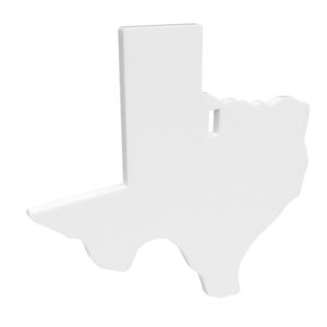 Birchwood Casey BC-47721 Centerfire Silhouette Texas 3/8" AR500 Steel Target