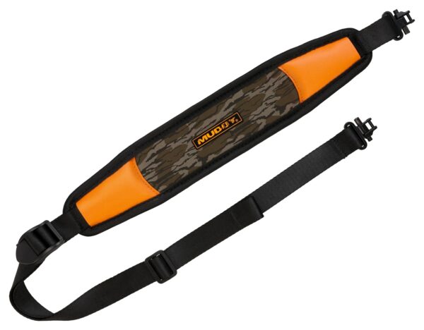 Muddy MUDTRLBSLMOBL   Black/Orange Neoprene Adjustable Rifle/Shotgun — view 1
