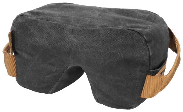 Birchwood Casey BC-BAG-SSFLH Steady-Shot Foxtrot Bag Heavyweight Black Wax Canvas Rear Bag — view 1