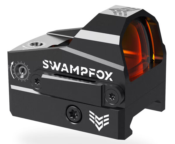 Swampfox Optics OKS00122RC  Kingslayer Black 1x22mm Tube 3MOA Red Dot Reticle Picatinny Rail Mount — view 1