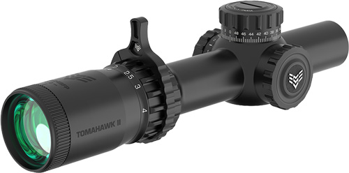 SWAMPFOX TOMAHAWK II 1-4X24 - SFP GREEN FIBER OPTIC — view 1