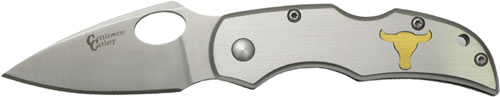 ABKT CATTLEMANS CUTLERY DUECE - LOCKBACK 2.5" BLADE W/ CLIP — view 1