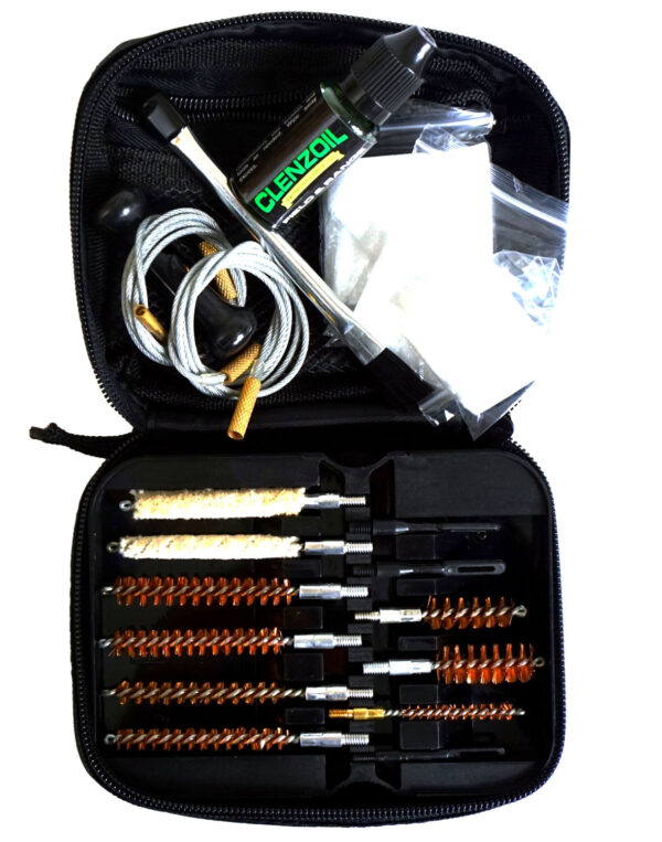 Clenzoil 2335 Field & Range Cleaning Kit Multi-Caliber Rifle/21 Pieces Black — view 1